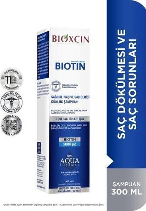 Biotin Şampuan 300 Ml | Tüm Saç Tipleri