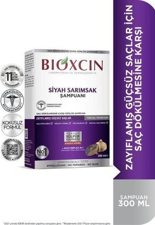 Siyah Sarımsak Şampuanı 300 Ml