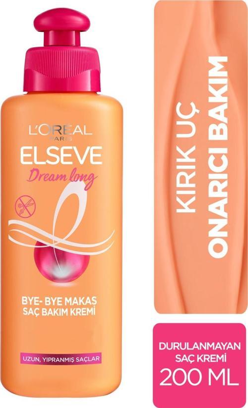 L'Oréal Paris Elseve Dream Long Bye-Bye Makas Saç Bakım Kremi 200 ml