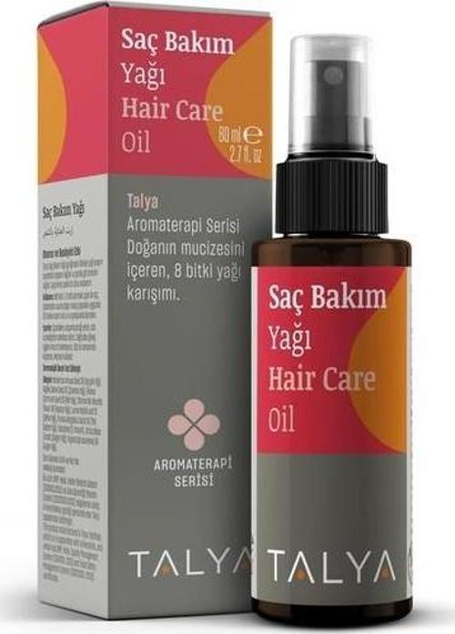 Saç Bakım Yağı, Onarıcı Ve Besleyici Etki, 8 Bitki Yağı Karışımı, 80 ml