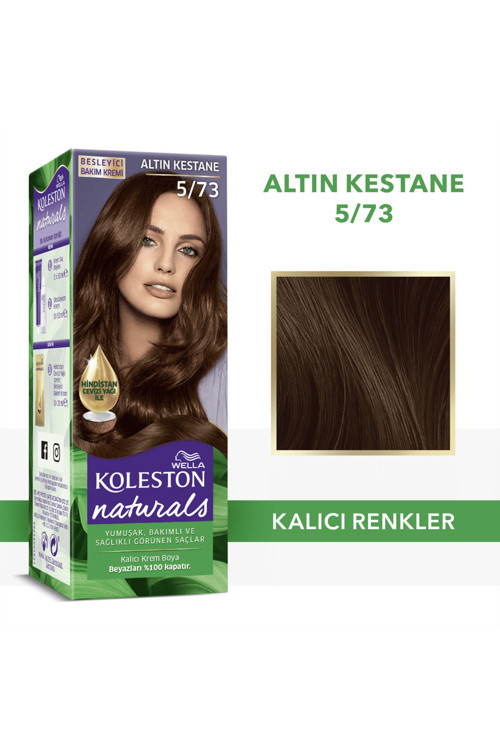 Naturals Saç Boyası 5/73 Altın Kestane