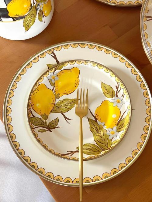 Linda 2li Pasta Tabağı 20CM MİSS-9663-19