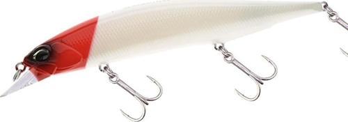 Realis Jerkbait 120SP SW ACC0001 Pearl Red Head