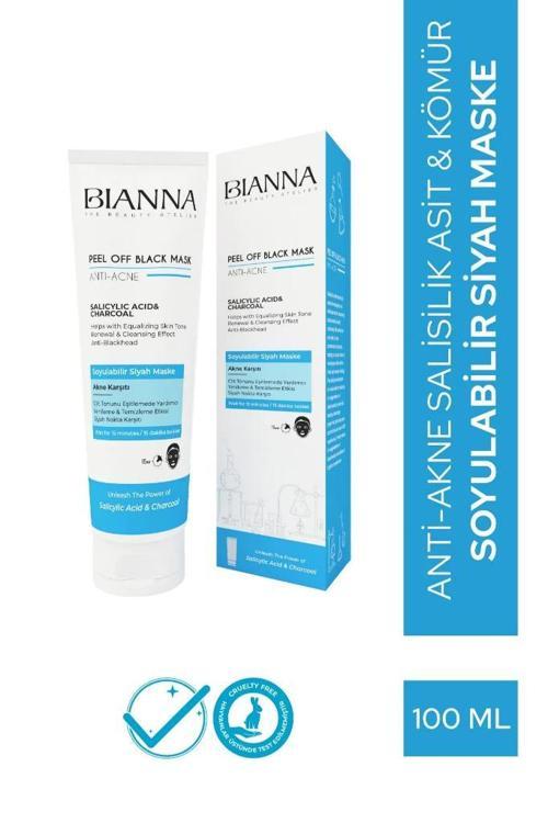 Anti Acne Akne Karşıtı Soyulabilir Maske Salisilk Asit & Kömür 100 ML