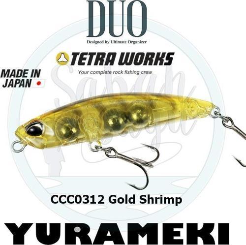 Tetra Works Yurameki CCC0312 Gold Shrimp Sahte Balık