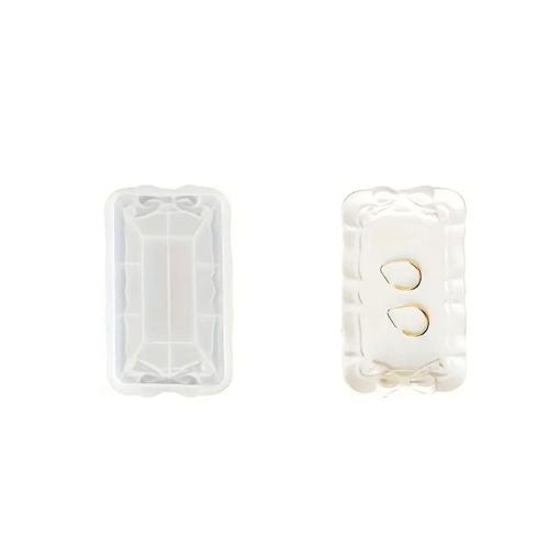 Silikon Avrupa Dantel Fiyonk Tasarımlı Silikon Kalıp Büyük Boy 20X11.3 CM