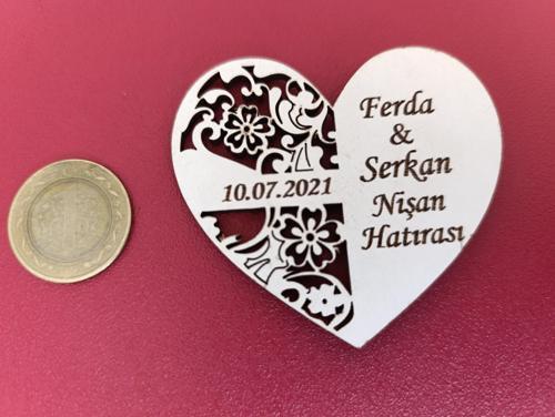 Kına, Nişan, Düğün, Nikah ve Sünnet Magnet ve Açacakları isme özel ürünler