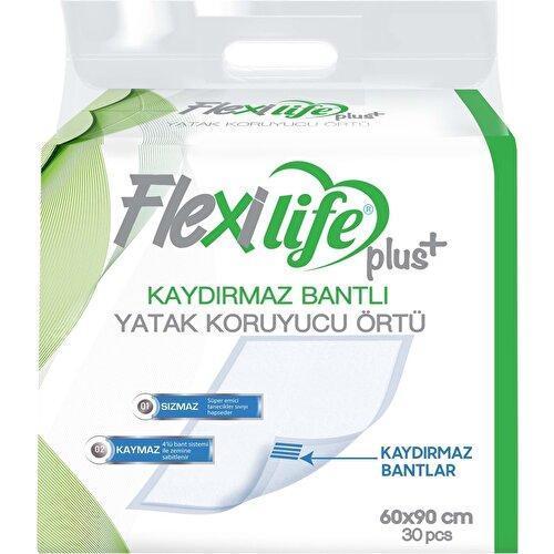 Plus Kaydırmaz Bantlı Yatak Koruyucu Örtü 60x90 30'lu 2 paket / 60 adet