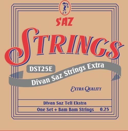 DST25E Divan Saz Teli Ekstra 0.25