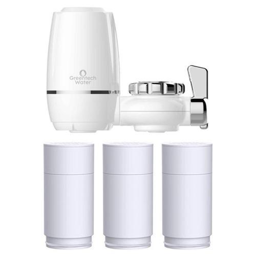 Water UF Membran Filtreli Musluk Ucu Arıtıcı / 3 Adet UF Membran Filtreli Kartuş / GW-D01P2