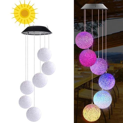 Güneş Enerjili Renk Geçişli Kristal Top Aydınlatma / GT-SL10
