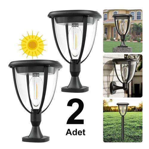 Güneş Enerjili LED Aydınlatma 2 Adet / GT-SL21