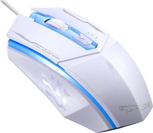 GMX M1 Gaming RGB Işıklı Oyuncu Fare Gaming Mouse Beyaz