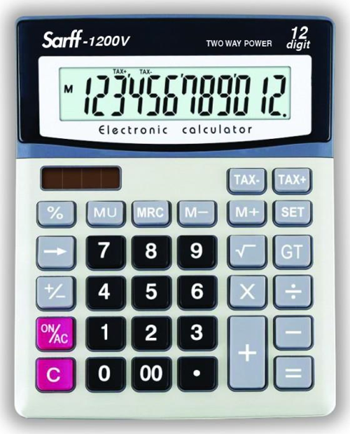 1200V HESAP MAKİNESİ