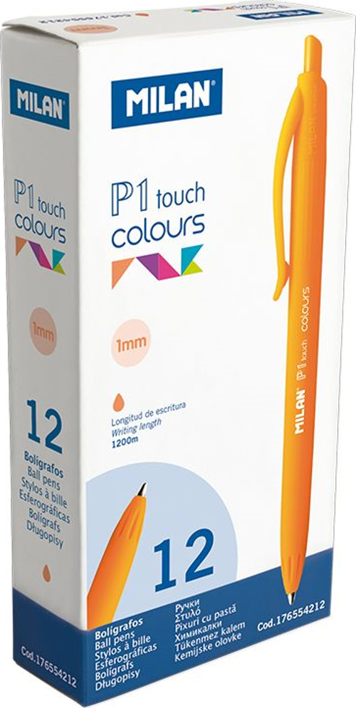 MILAN 176554212 P1 TOUCH TURUNCU TÜK KALEM - 12ADET