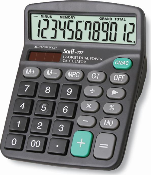 837 HESAP MAKİNESİ
