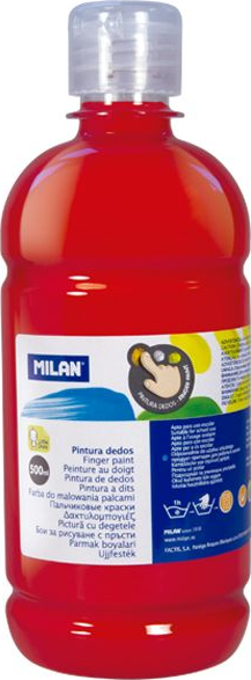 MILAN 31630 PARMAK BOYASI KIRMIZI ŞİŞE - 500ML