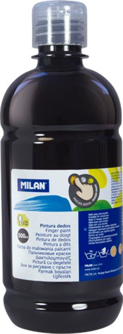 MILAN 31680 PARMAK BOYASI SİYAH ŞİŞE - 500ML