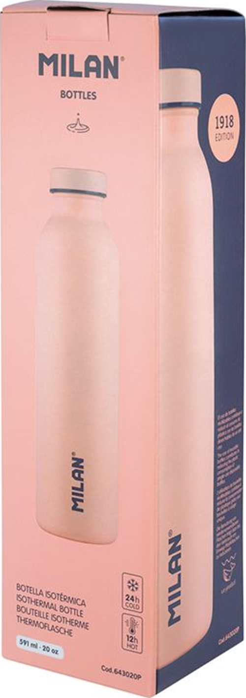 MILAN 643020P 1918 PEMBE PASLANMAZ TERMOS MATARA 591ML