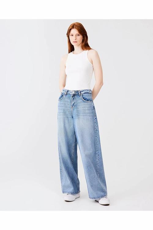 Olya Zarına Wash Kadın Jean Pantolon