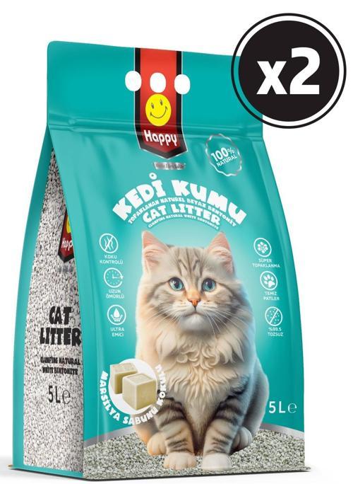 Clean Kedi Kumu marsilya Sabunu 5 lt x 2 Adet