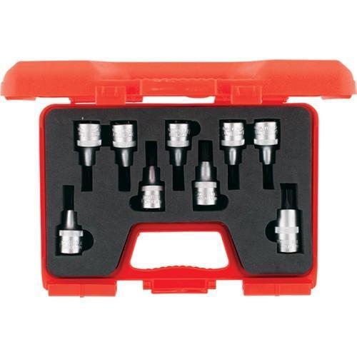 1/2" Lokmalı Torx Uç Takımı (60mm, 9 Parça)