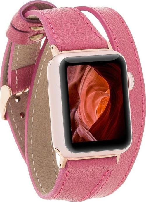 Apple Watch Uyumlu Deri Kordon 42-44-45mm DT CP4