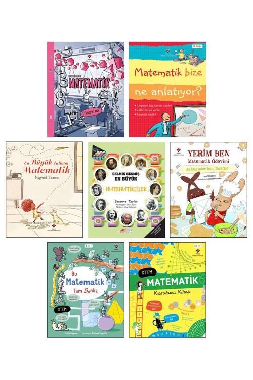 Tübitak Yayınları Matematik Bize Ne Anlatıyor? En Büyük Tutkum Matematik Şaşırtıcı Gerçekler: Matematik 7Li Set