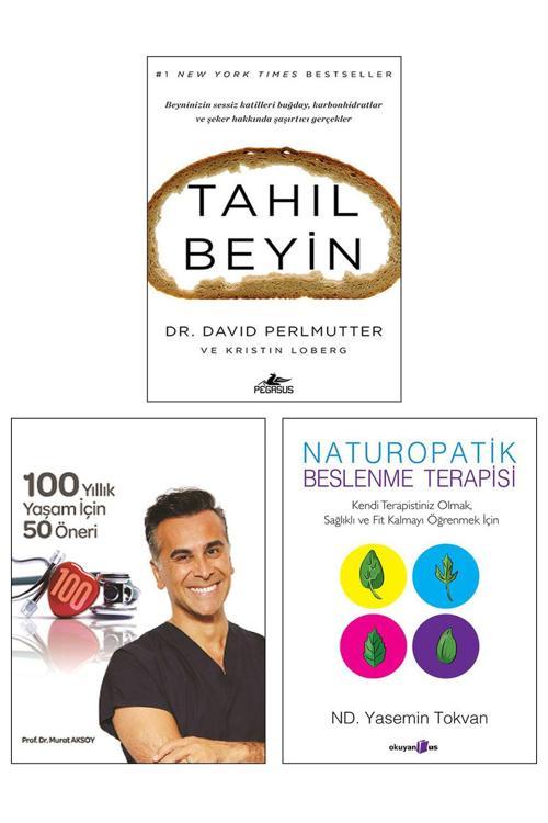 Hürriyet Kitap Naturopatik Beslenme Terapisi Yasemin Tokvan Tahıl Beyin Murat Aksoy