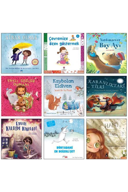 İş Bankası Kültür Yayınları Kaybolan Eldiven Çocuk Masal Kitapları Eyvah Kalbim Kırıldı Dünyadaki En Değerli Şey Kibar Olmak
