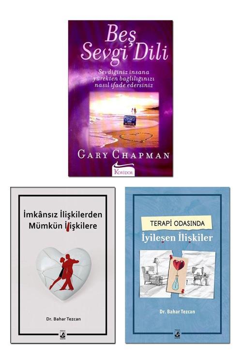 Koridor Yayıncılık Beş Sevgi Dili Gary Chapman Bahar Tezcan İmkansız İlişkilerden Mümkün İlişkilere Terapi Odasında