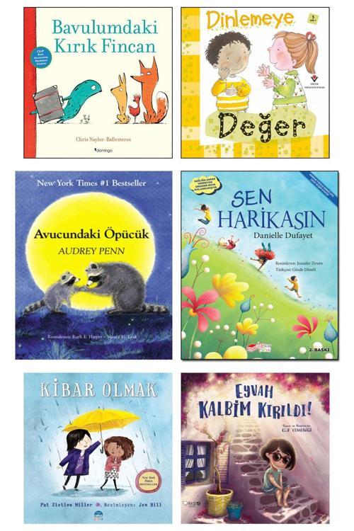 İş Bankası Kültür Yayınları Bavulumdaki Kırık Fincan Avucundaki Öpücük Sen Harikasın Kibar Olmak Eyvah Kalbim Kırıldı Dinlemeye