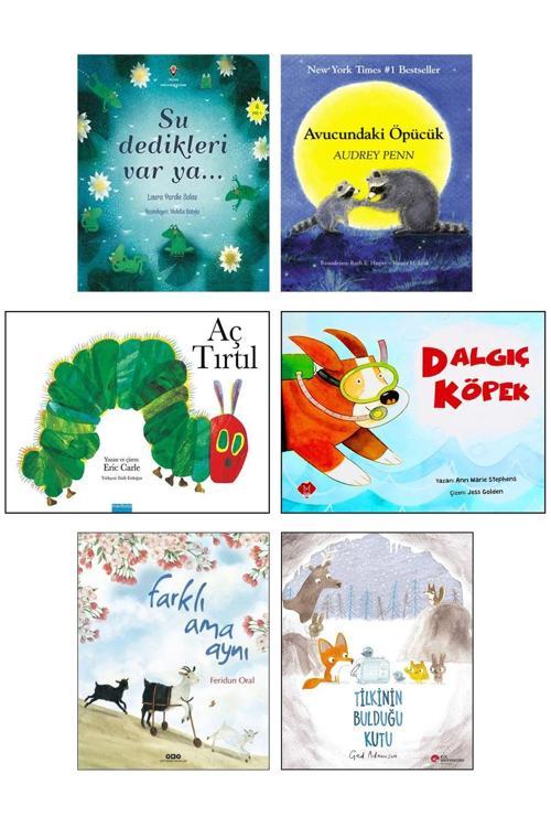 Yapı Kredi Yayınları Su Dedikleri Var Ya Avucundaki Öpücük Aç Tırtıl Eric Carle Farklı Ama Aynı Feridun Oral Elmer Masal