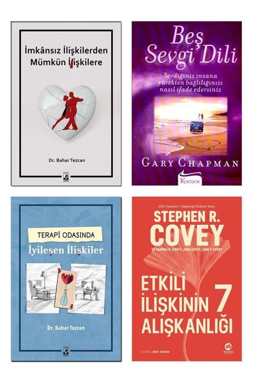 Koridor Yayıncılık Beş Sevgi Dili Bahar Tezcan İmkansız İlişkilerden Mümkün İlişkilere Etkili İlişkinin 7 Alışkanlığı