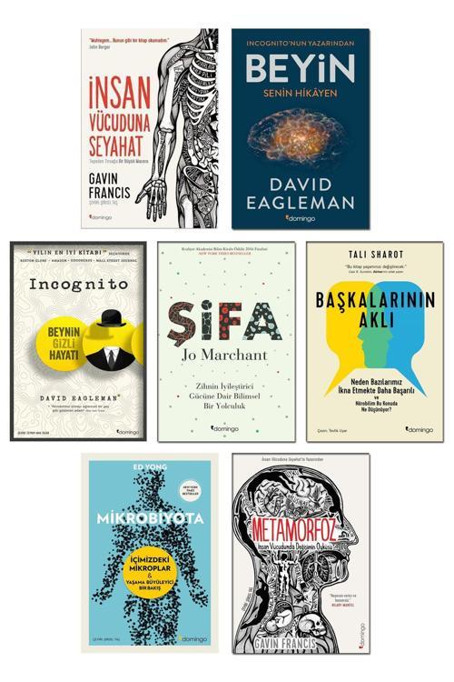 Domingo Yayınevi Beyin İncognito David Eagleman Mikrobiyota Şifa Metamorfoz İnsan Vücuduna Seyahat Başkalarının Aklı