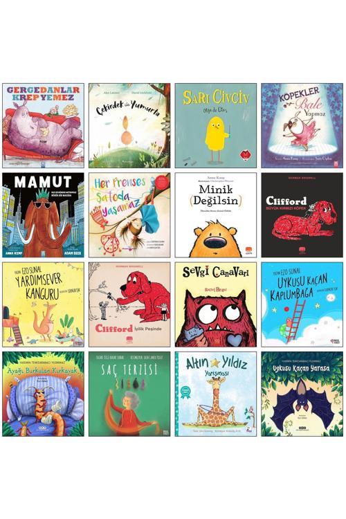 Altın Kitaplar Köpekler Bale Yapmaz Gergedanlar Krep Yemez Çekirdek İle Yumurta Sevgi Canavarı Sarı Civciv Clifford