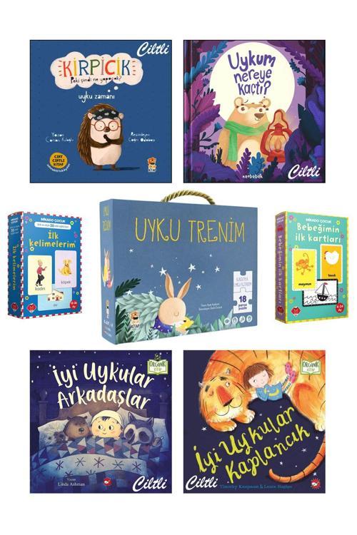Sincap Kitap Kirpicik Uyku Zamanı Uyku Trenim İyi Uykular Arkadaşlar Kaplancık İlk Kelimelerim Bebeğimin Kartları