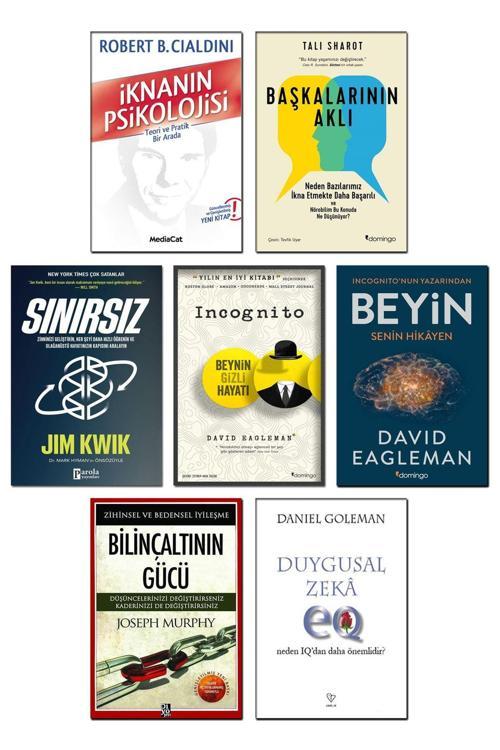 Domingo Yayınevi Bilinçaltının Gücü Joseph Murphy İncognito Beynin Gizli Hayatı Beyin Senin Hikayen David Eagleman