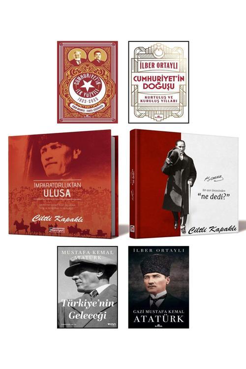 Kronik Kitap Gazi Mustafa Kemal Atatürk İlber Ortaylı Cumhuriyet'İn Doğuşu Bir Asır Öncesinden Ne Dedi? 6Lı Set
