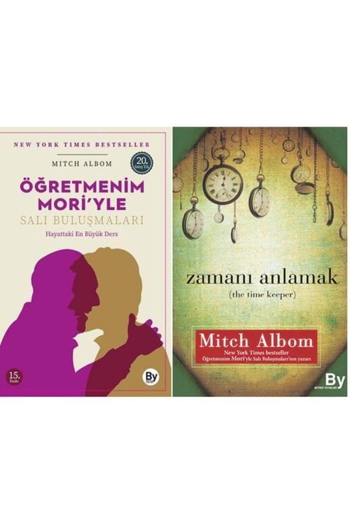 Boyner Yayınları Mitch Albom 2 Kitap Set / Öğretmenim Mori'Yle Salı Buluşmaları + Zamanı Anlamak
