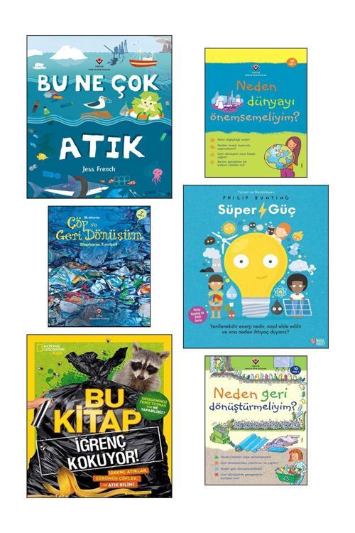 Tübitak Yayınları Neden Dünyayı Önemsemeliyim Bu Ne Çok Atık Süper Güç Neden Geri Dönüştürmeliyim? Çöp Ve Geri Dönüşüm