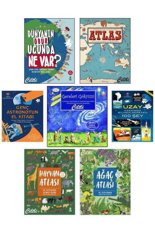 Tübitak Yayınları Dünyanın Öbür Ucunda Ne Var? Geceleri Gökyüzü Hayvan Atlası Ağaç Atlası Gökbilim Ve Uzay Kartları