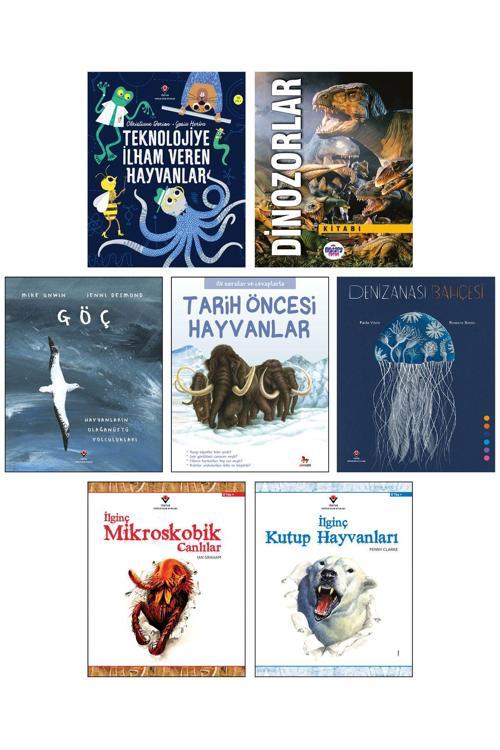 Tübitak Yayınları Teknolojiye İlham Veren Hayvanlar Dinozorlar Kitabı Tarih Öncesi Hayvanlar İlginç Kutup Hayvanları 7