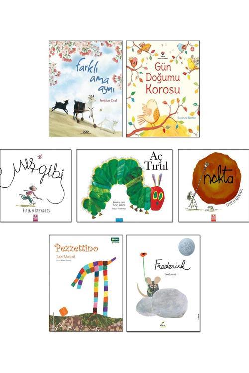 Altın Kitaplar Farklı Ama Aynı Nokta Mış Gibi Peter Reynolds Aç Tırtıl Pezzettino Frederick Gün Doğumu Korosu