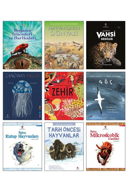 Tübitak Yayınları Doğanın Gizemleri Ve Harikaları Hayvanların Dünyası Deniz Anası Bahçesi Göç Hayvanların Olağanüstü 9