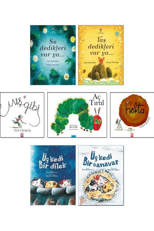 Yapı Kredi Yayınları Su Dedikleri Var Ya Nokta Mış Gibi Peter Reynolds Aç Tırtıl Üç Kedi Bir Dilek Sara Şahinkanat Hikaye