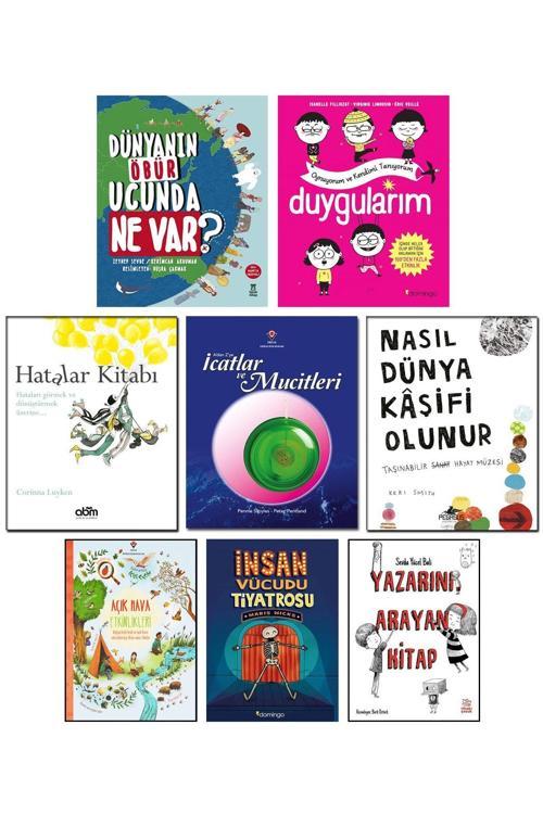 Domingo Yayınevi Hatalar Kitabı İnsan Vücudu Tiyatrosu Dünyanın Öbür Ucunda Ne Var? Duygularım İcatlar Ve Mucitleri