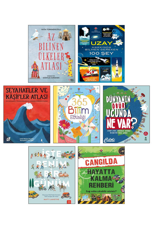 Taze Kitap Dünyanın Öbür Ucunda Ne Var? Az Bilinen Ülkeler Atlası Çığır Açan 125 Icat Cangılda Hayatta Kalma Re