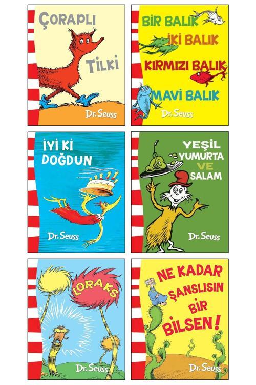 Epsilon Yayınevi Çoraplı Tilki İyi Ki Doğdun Yeşil Yumurta Ve Salam Loraks Ne Kadar Şanslısın Bir Bilsen Dr Seuss 6Lı