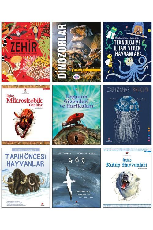 Tübitak Yayınları Zehir İlginç Mikroskobik Canlılar Teknolojiye İlham Veren Hayvanlar Çocuklar İçin Dinazorlar Kitabı
